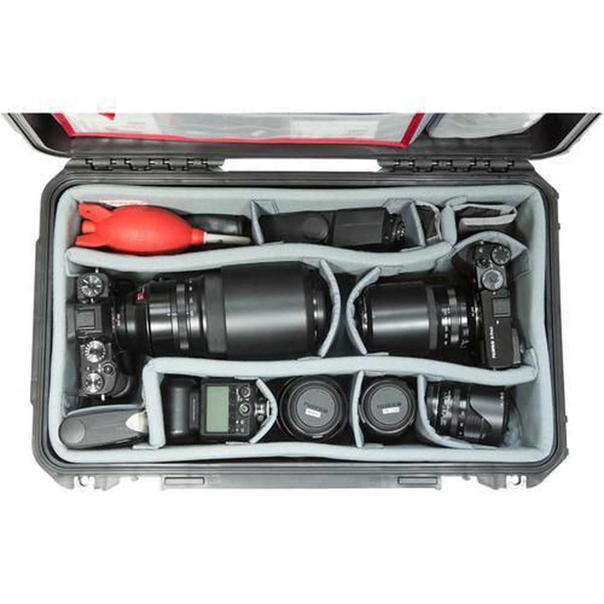 SKB iSeries 2011-8 Case with Think Tank Photo Dividers & Lid Organizer (Black)