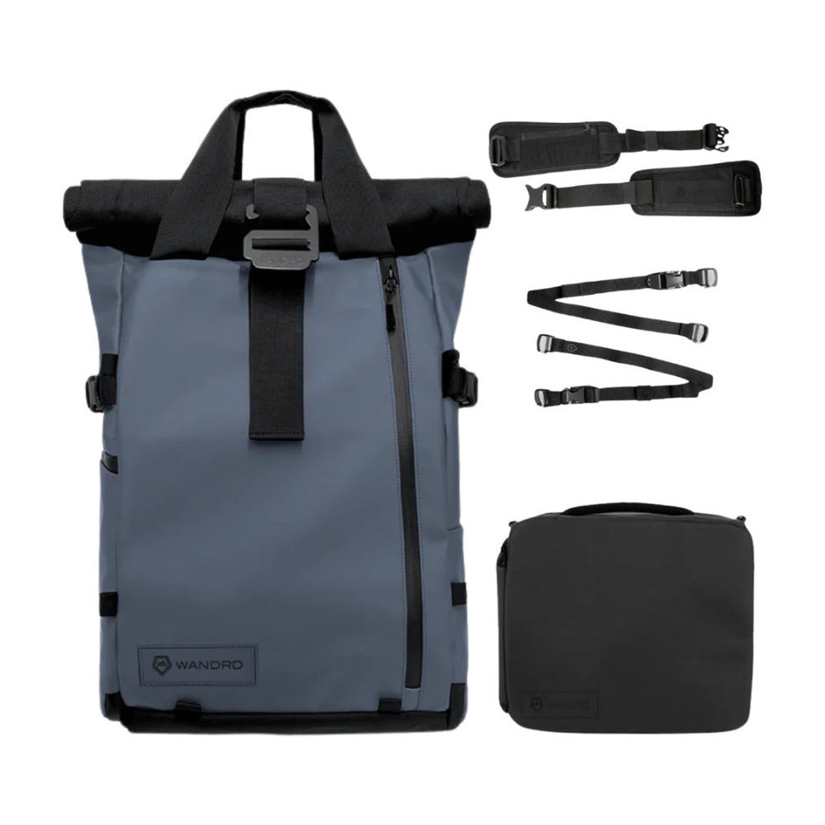 WANDRD PRVKE 31L Weather-Resistant Backpack (Aegean Blue, Photography Bundle)