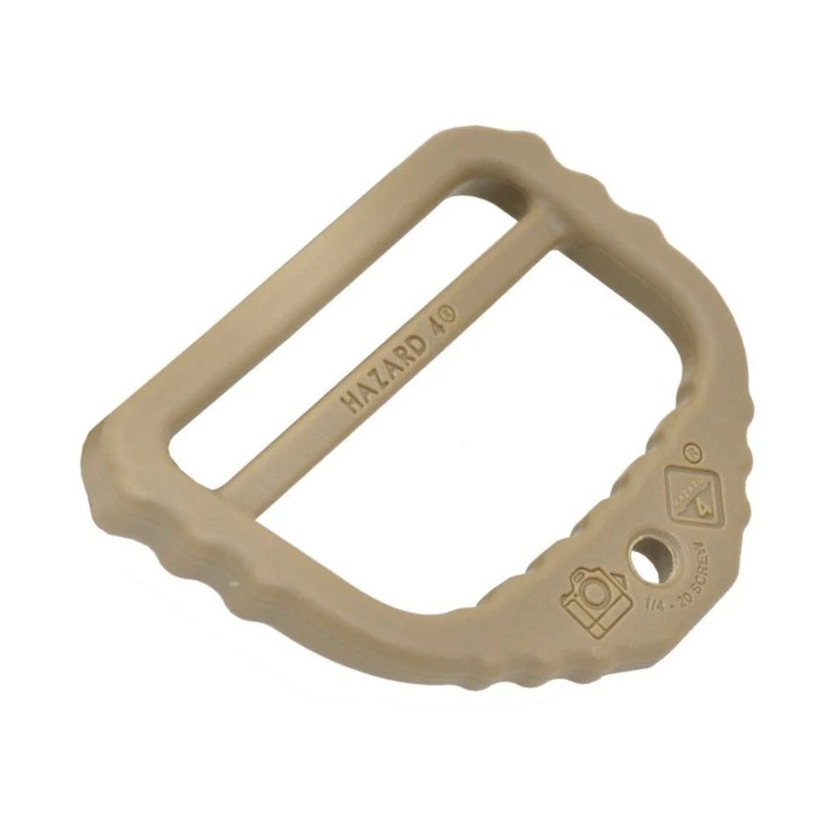 Hazard 4 Camera D-Ring Strap Adapter Hardware (Coyote)