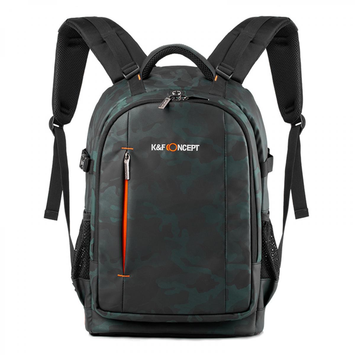 K&F Concept Multifunctional Large DSLR Camera Backpack for Travel Outdoor Photography
