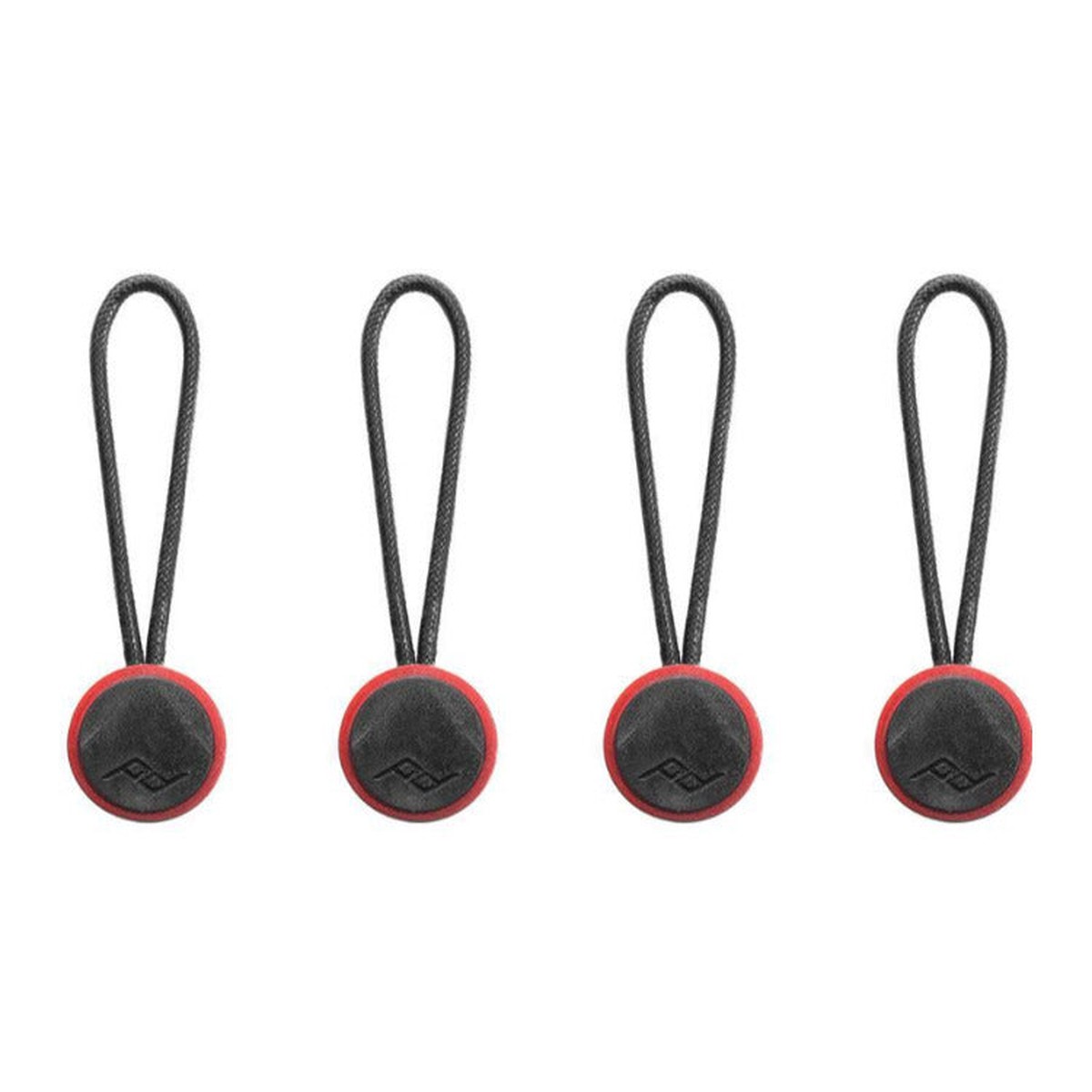 Peak Design Micro Anchor 4-Pack (Red/Black)