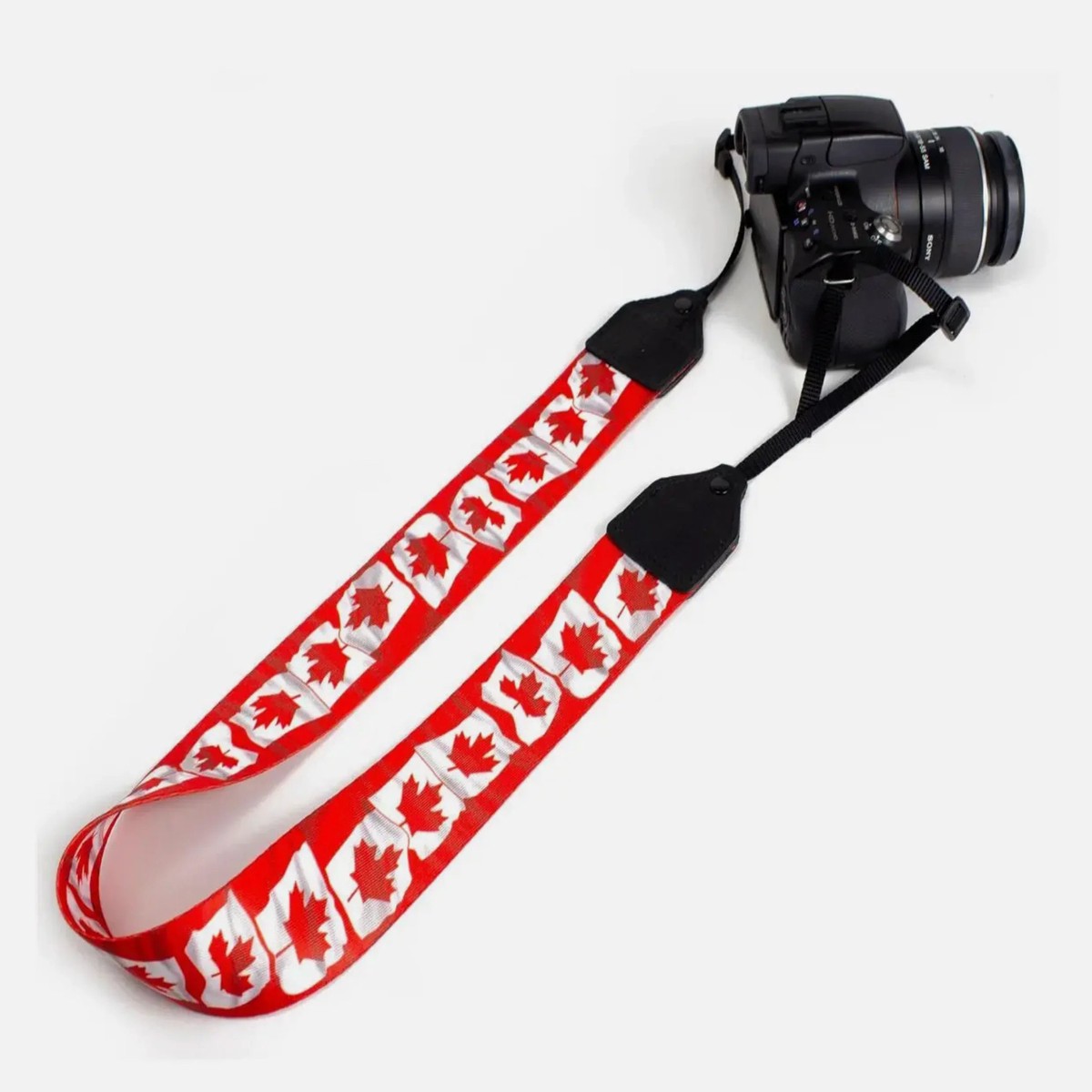 Perri's Leathers Ltd. 2" Polyester Camera Strap (Canada Flag)