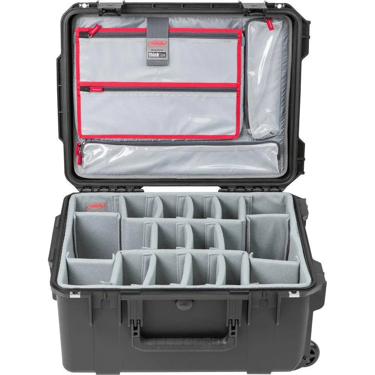 SKB iSeries 2015-10 Case with Think Tank-Designed Photo Dividers & Lid Organizer (Black)