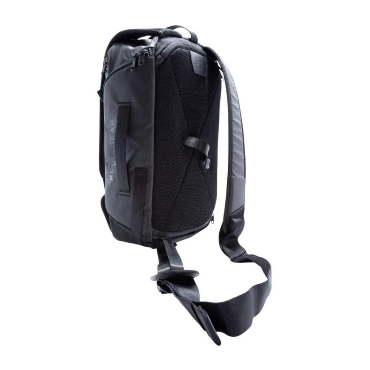 BEVISGEAR Top Shelf Sling-Style Digital SLR Camera Backpack with Customizable Dividers (Black, 22 L)