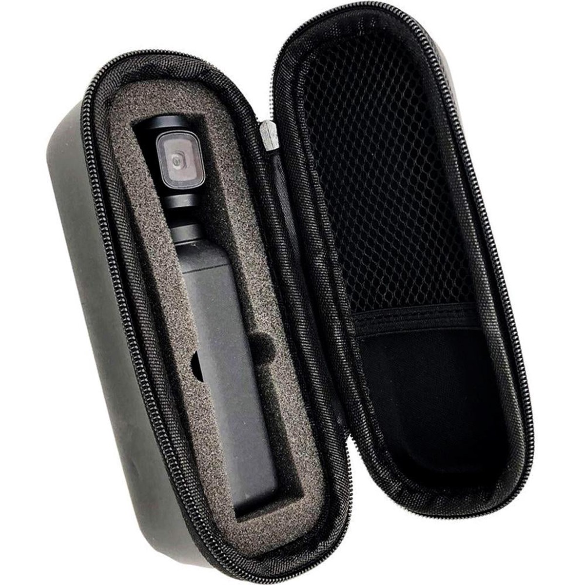 Deco Essentials DJI Osmo Pocket Hard Shell Waterproof Carrying Case w/ Carabiner - Black(OPHS1)