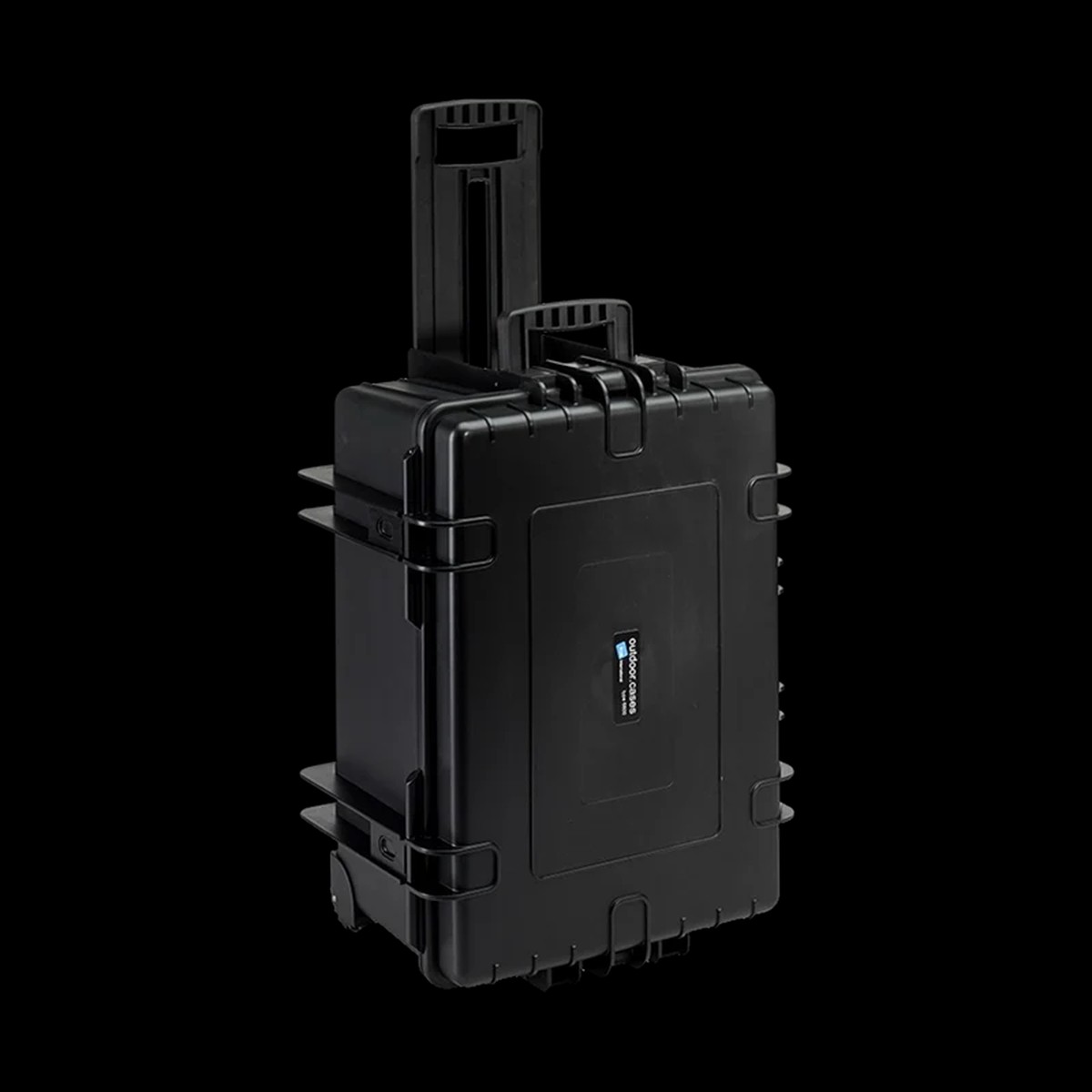 B&W INTERNATIONAL O/D CASE TYPE 6800 W/FOAM WITH FOAM BLACK