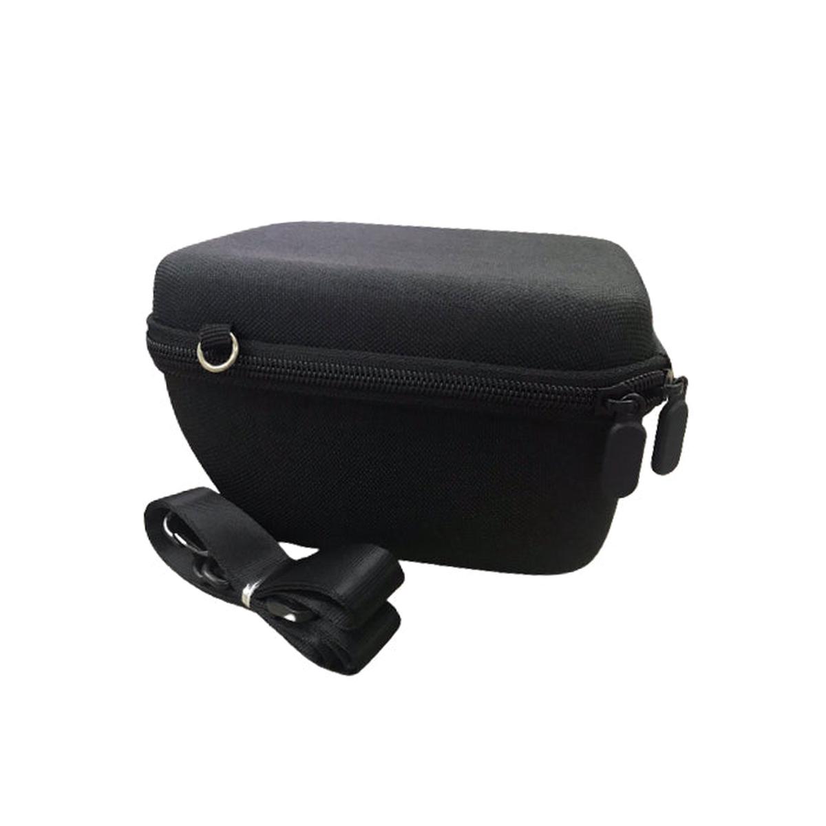 Pikxi Portable Hard Case Camera Storage Bag with Strap, Double Zipper for Now Plus Instant Mini Camera (Black)