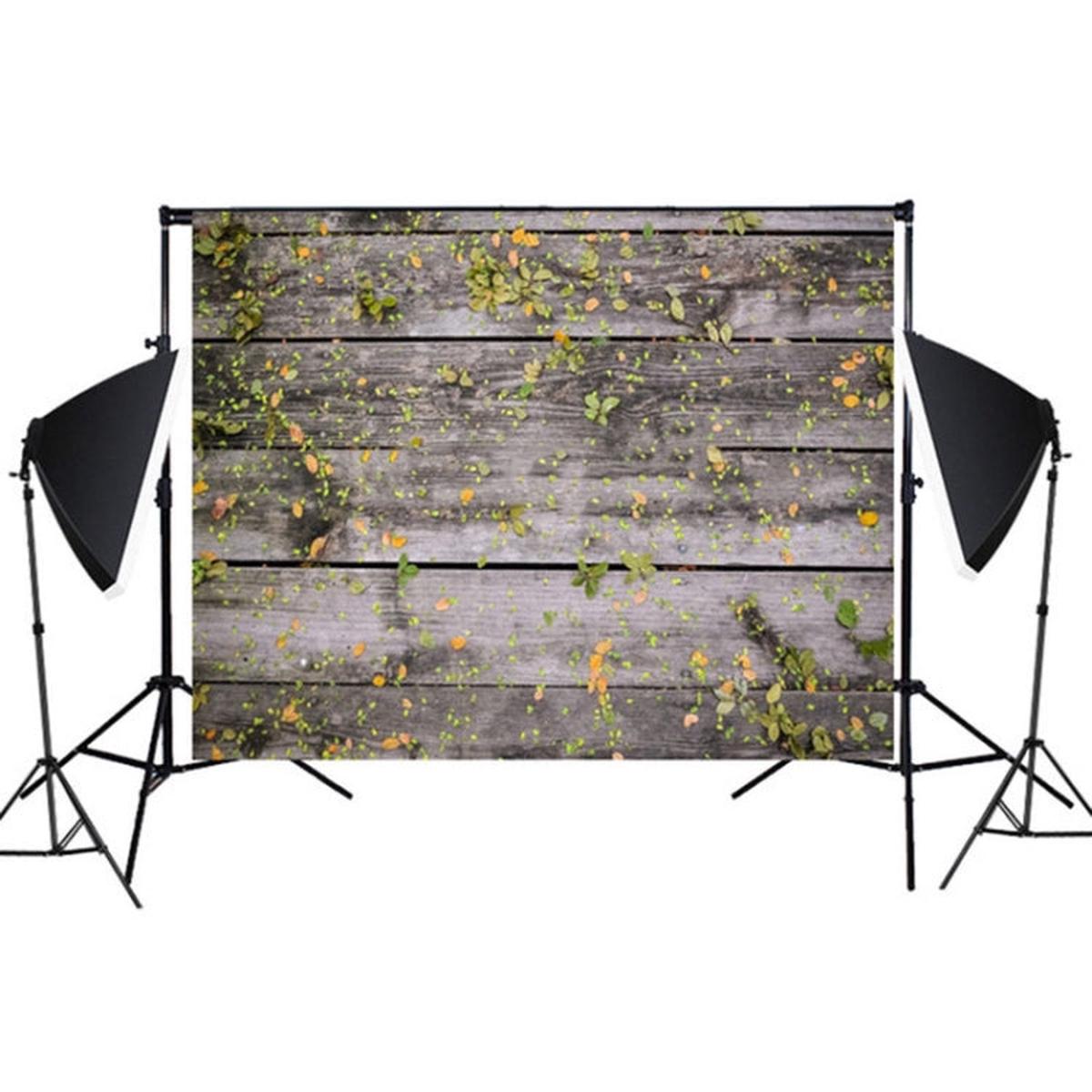 1.25m x 0.8m Imitation Wood Grain Board Gourmet 3D Photo Photography Background Cloth(MB3)