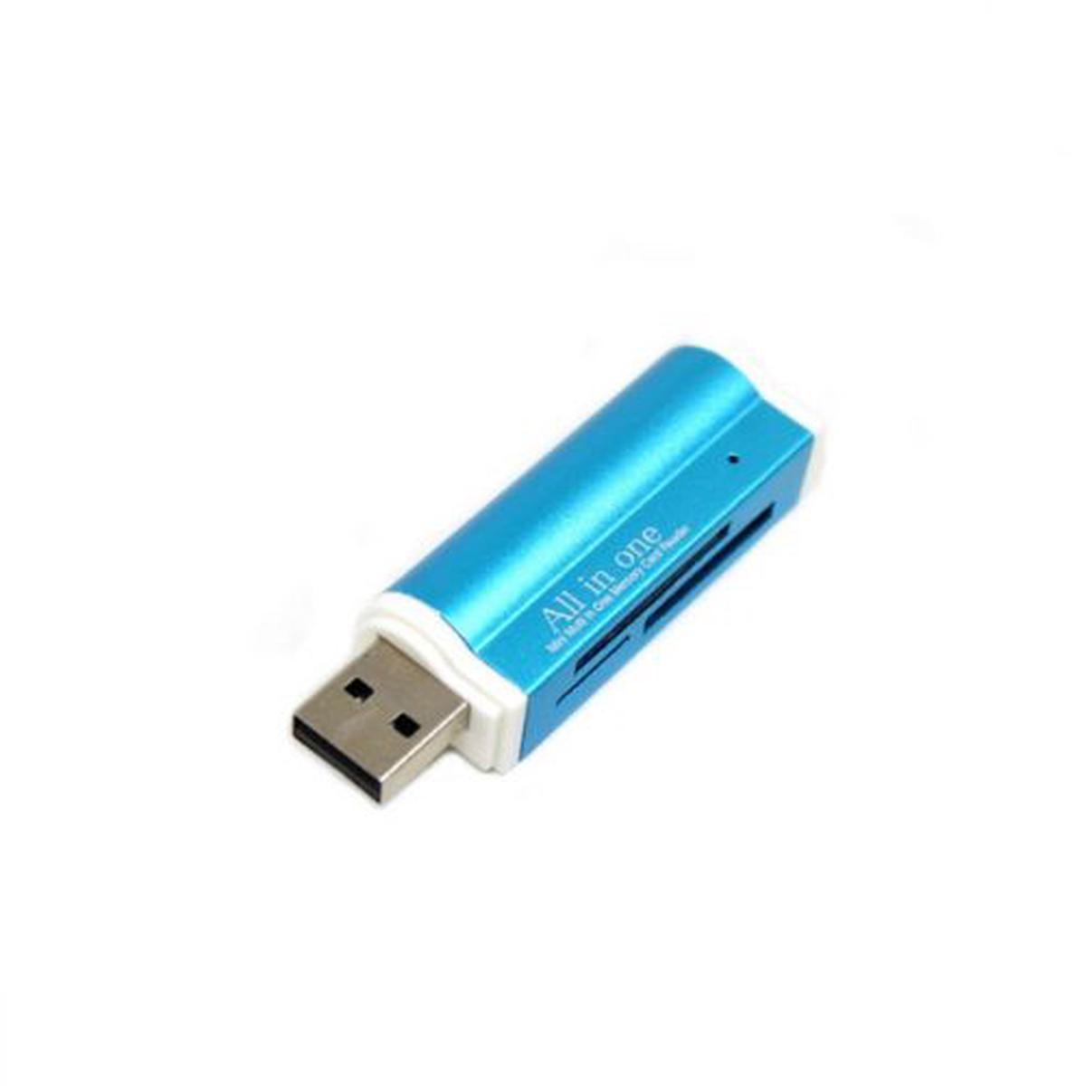 01861 - MEMORY CARD READER MICROSD/SD MINI SD MS USB A MALE