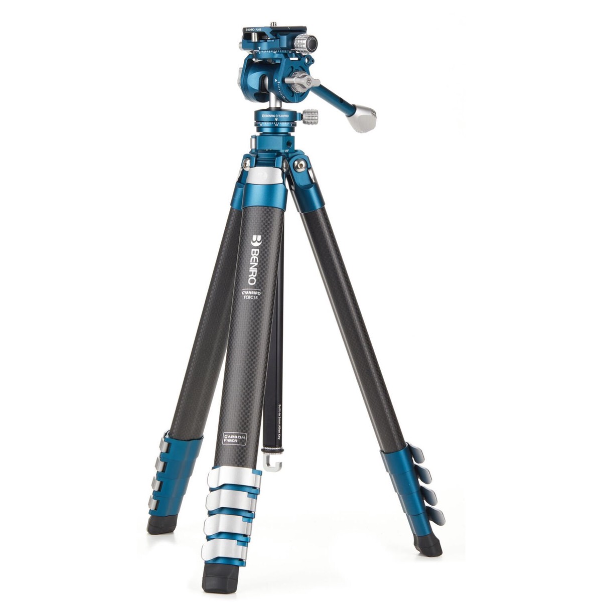 Benro CyanBird Carbon Fibre Tripod with FS20PRO 2 in 1 Pan Head