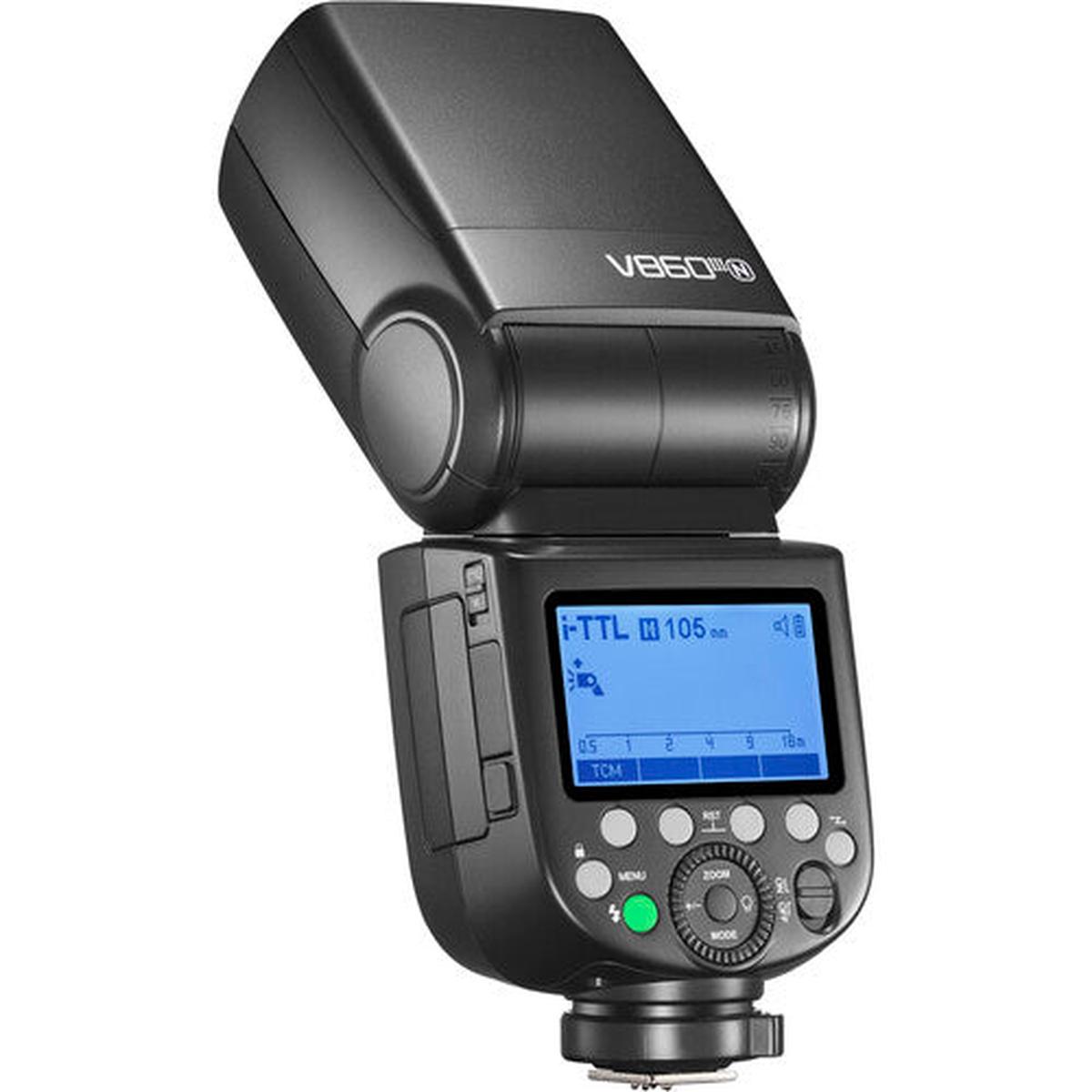 Godox VING V860III-N TTL Li-Ion Flash Kit with X Wireless Radio System and Master/Slave Support for Nikon DSLR and Mirrorless Cameras