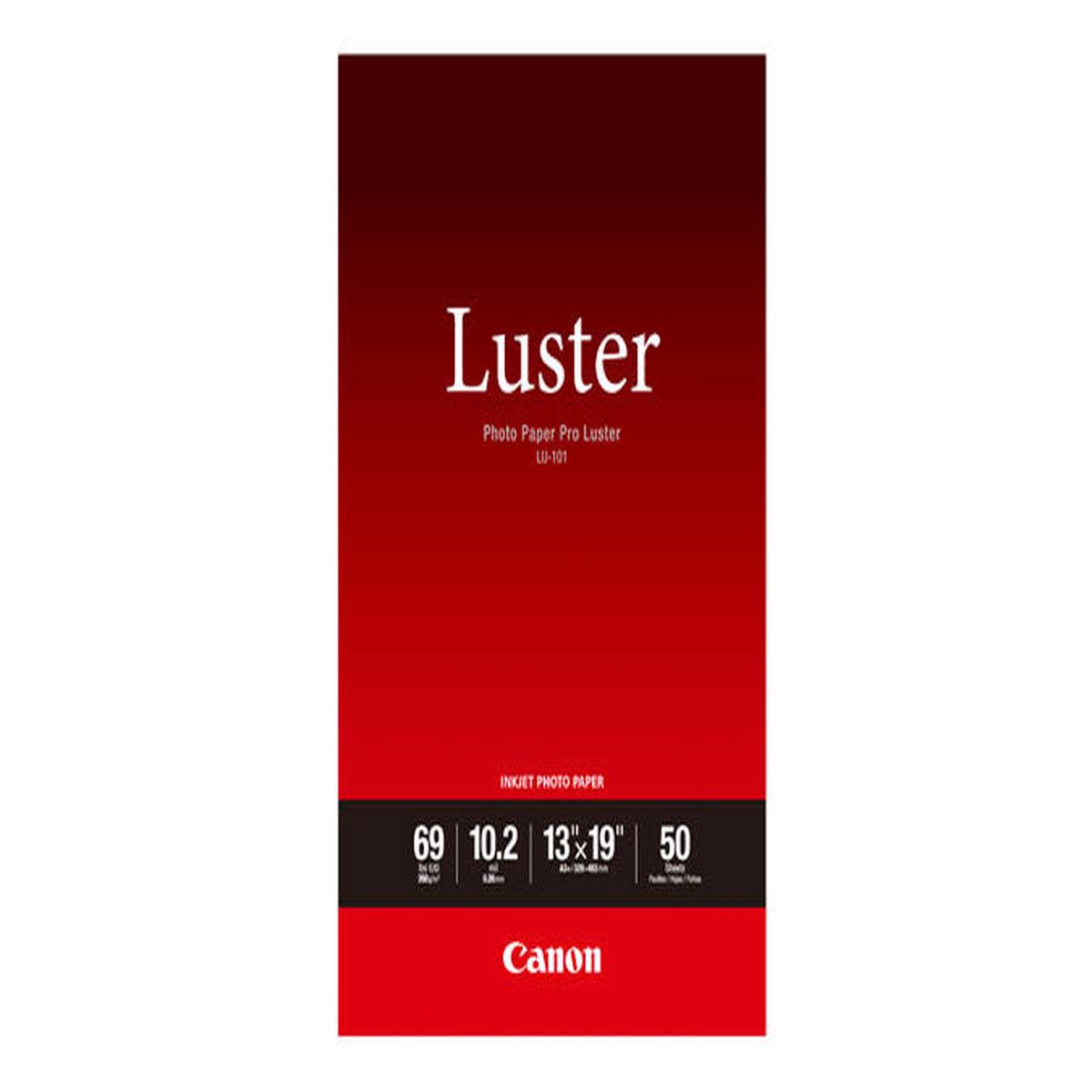 Canon Photo Paper Pro-Luster (LU-101) 13x19 50 Sheets