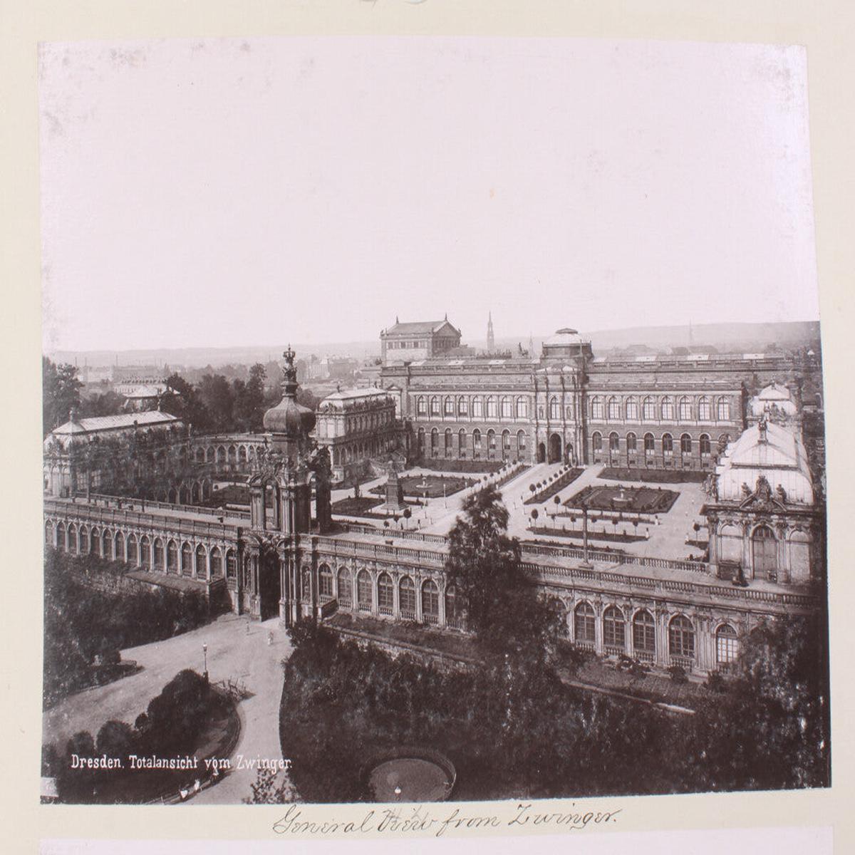 ZWINGER MUSEUM. DRESDEN, GERMANY. 8x10 reprint