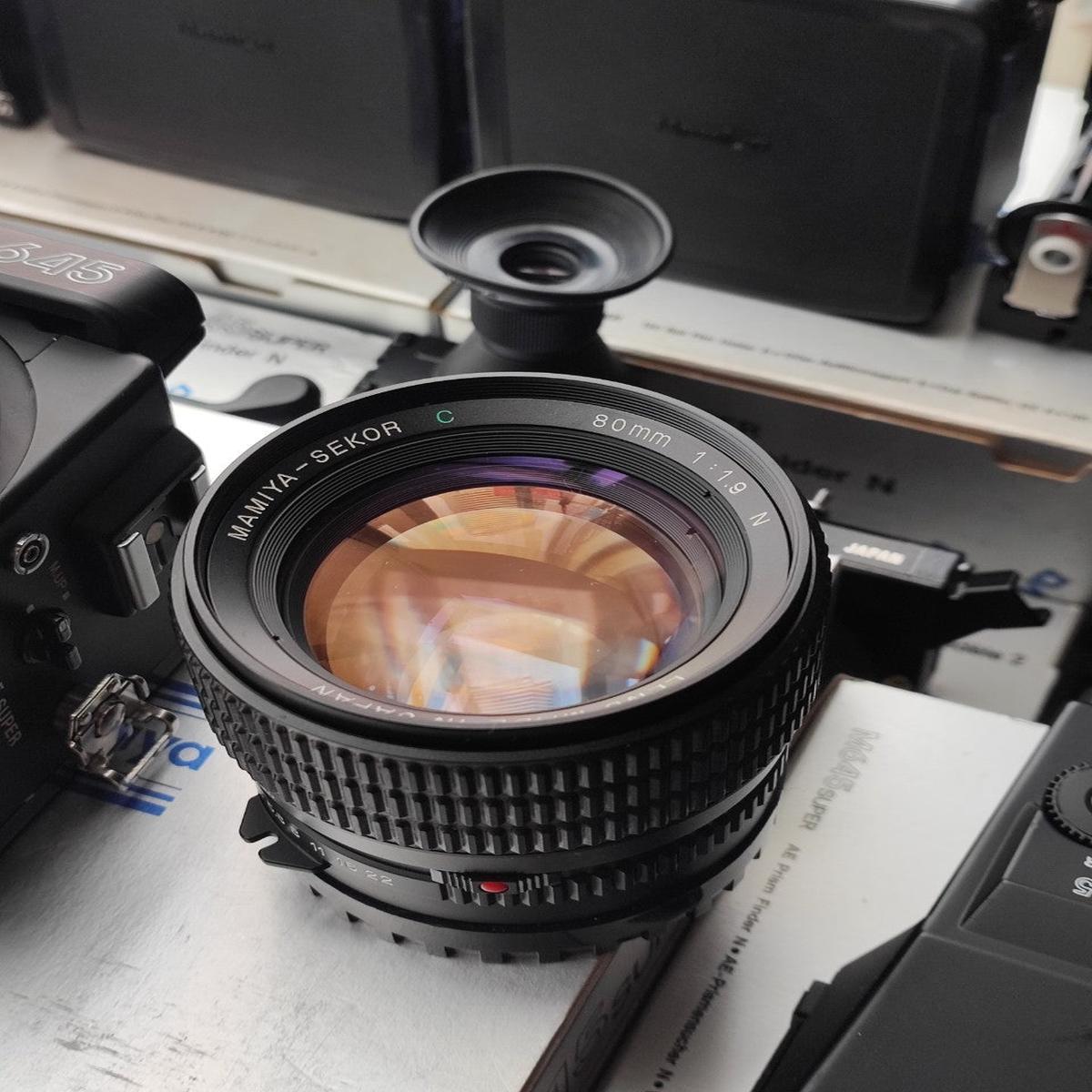 [] Mamiya-Sekor 80mm F1.9 N Mamiya 645