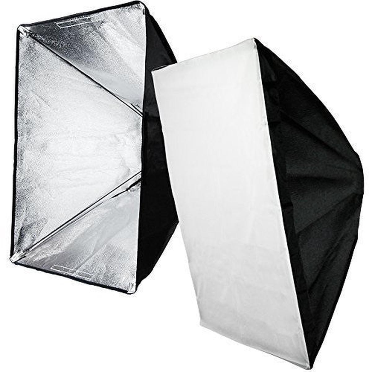 [CLEARANCE] Pxel SB-4B-50X70 4 in 1 E27 Base Socket Light Lamp Bulb Holder Adapter for Photo Video Studio Softbox 50 x 70 cm