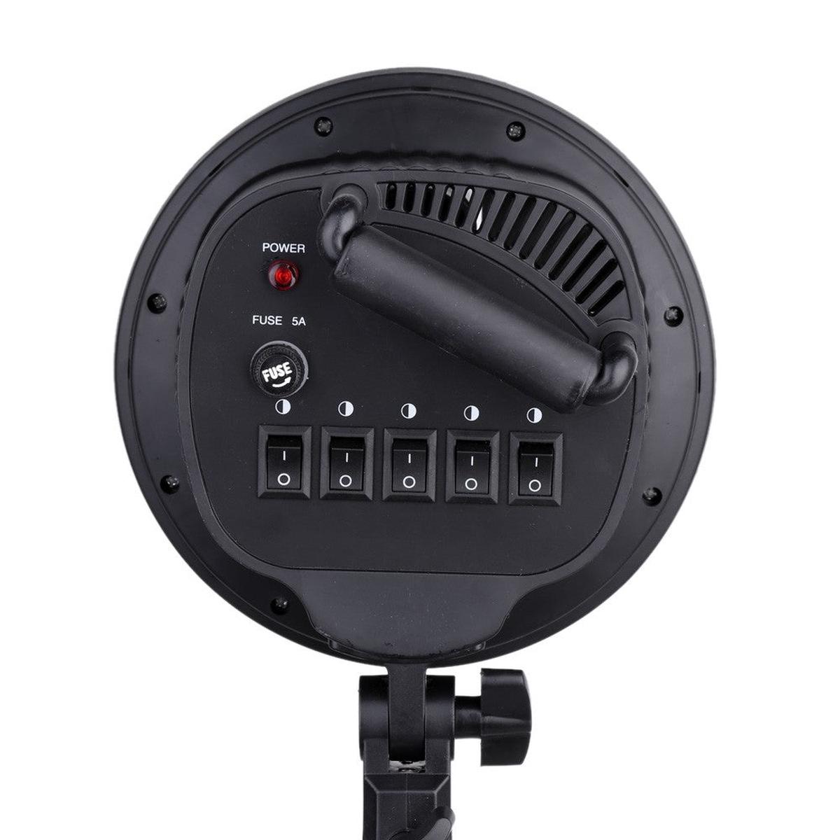 [CLEARANCE] Pxel SB-5B-90 Octagon 5 in 1 E27 Base Socket Octagon Light Lamp Bulb Holder Adapter for Photo Video Studio Softbox 90 cm