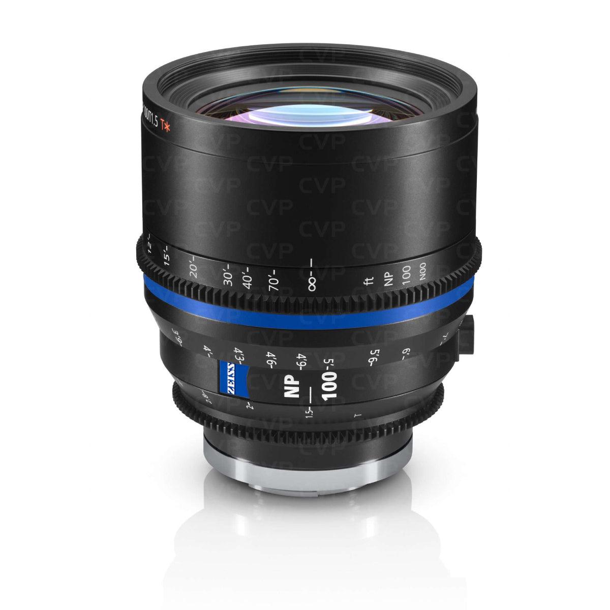 ZEISS Nano Prime 100mm T1.5 Cine Lens (Sony E, Meters)